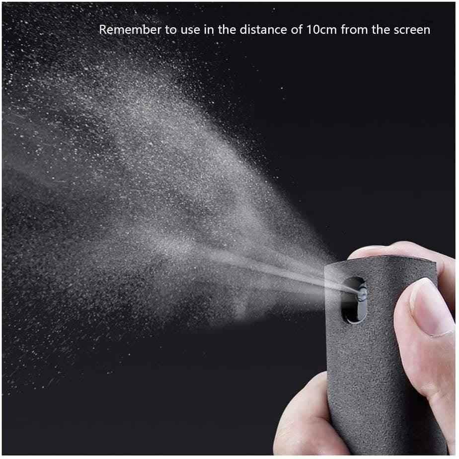 Portable Screen Cleaner Spray for Mobile Phones and Computers, Touchscreen Dust Remover with Disinfecting and Sterilizing Function.