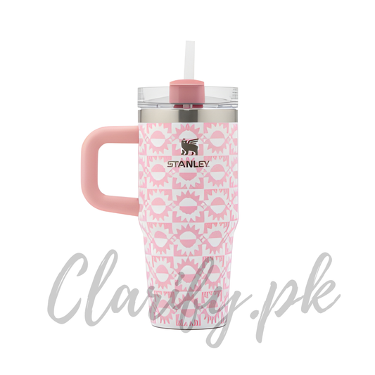 Stanley Style Insulated Tumbler – Pink Edition