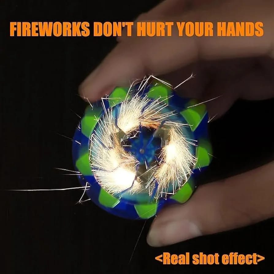 Kids Battle Top Firework – Spinning Toy with Launcher