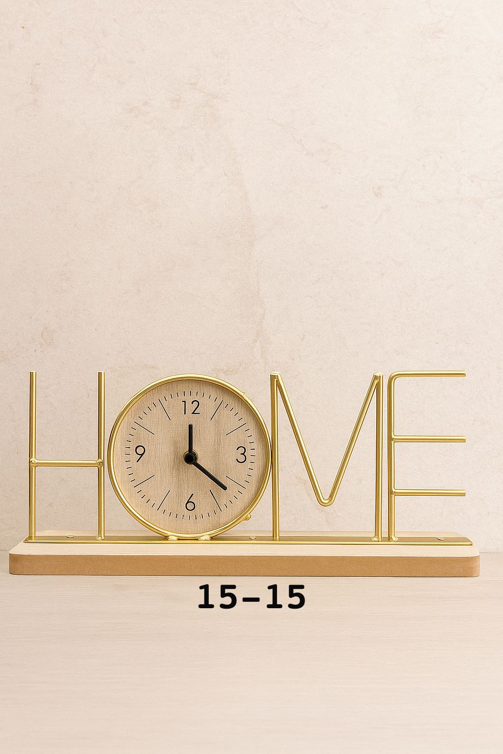 HOME Decorative Table Clock – Modern Desk Decor