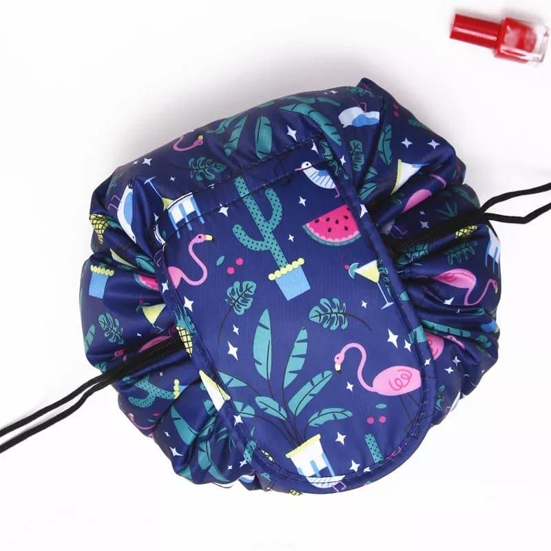 Drawstring Cosmetic Bag for Travel and Storage