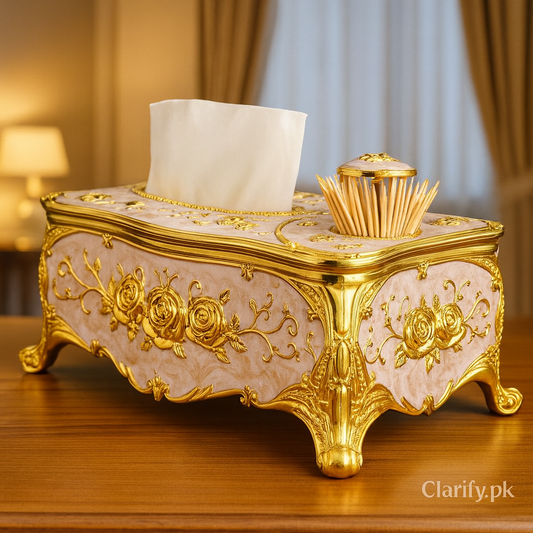 Plastic Toothpick & Tissue Box – Kitchen & Dining Organizer