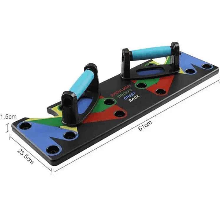 9-in-1 Push Up Rack System for Men and Women.