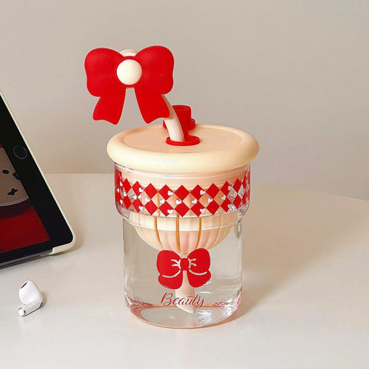 500ml Glass Infuser Cup – Elegant Tea & Fruit Infuser (Random Color)