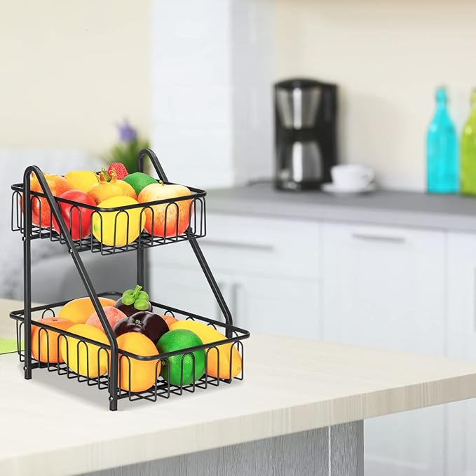 2 Layer Multipurpose Stand – Metal Storage Rack