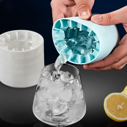 Mini Silicone Ice Bucket - Compact & Versatile Ice Holder for Parties and Picnics