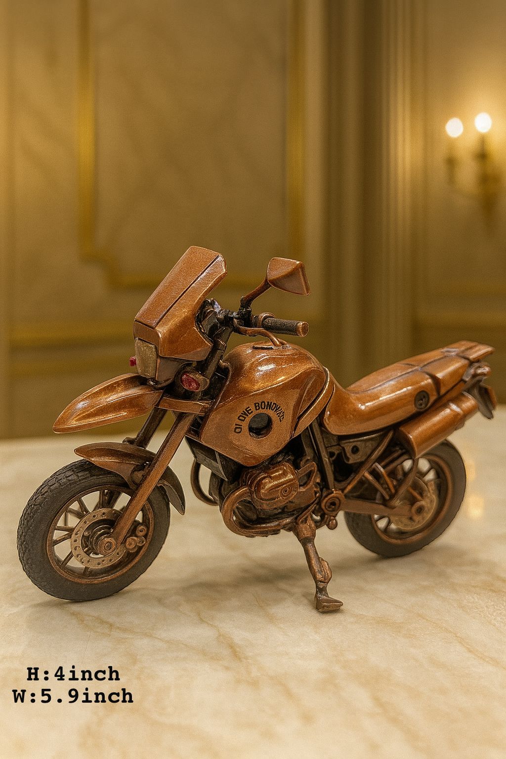 Metal Bike Showpiece – Vintage Home Décor