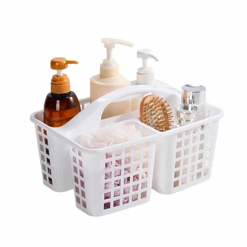 Portable Shower Caddy Basket – Multi-Compartment Organizer with Handle