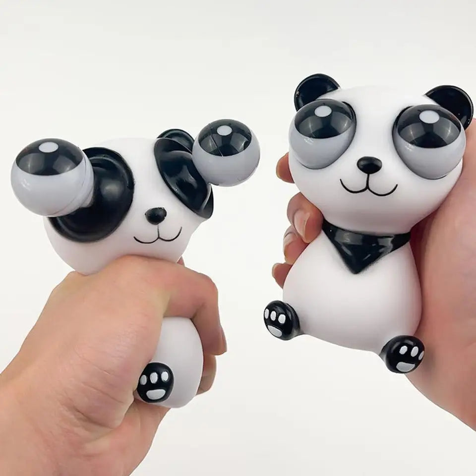Funny Squeeze Panda Toy – Eyeball Burst Stress Reliever