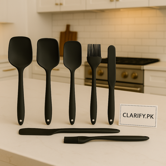6-Piece Silicone Kitchenware Set – Non-Stick Cooking Utensils