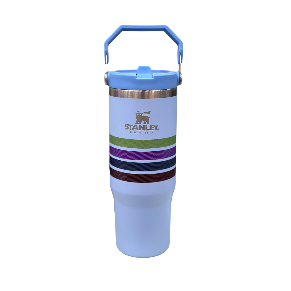 Stanley 30oz Flip Straw Tumbler – Sky Blue Edition