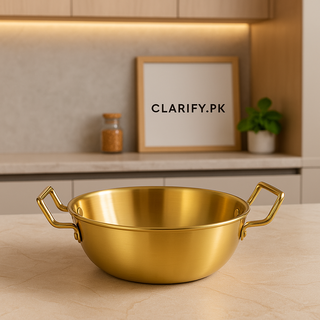 Deep Stainless Steel Bowl – 17cm Kitchen Serving Bowl