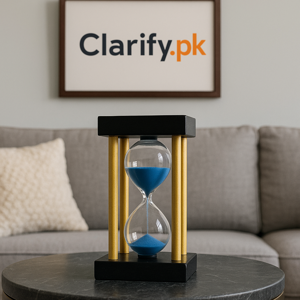 5-Minute Hourglass Timer – Sand Timer for Home & Office