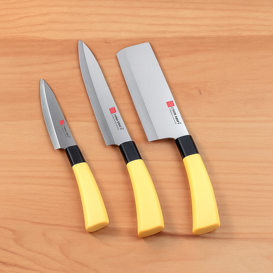 3-Piece Heavy Duty Knife Set – Stainless Steel Kitchen Knives