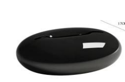 Luxury Black Oval Tissue Box – Modern Décor
