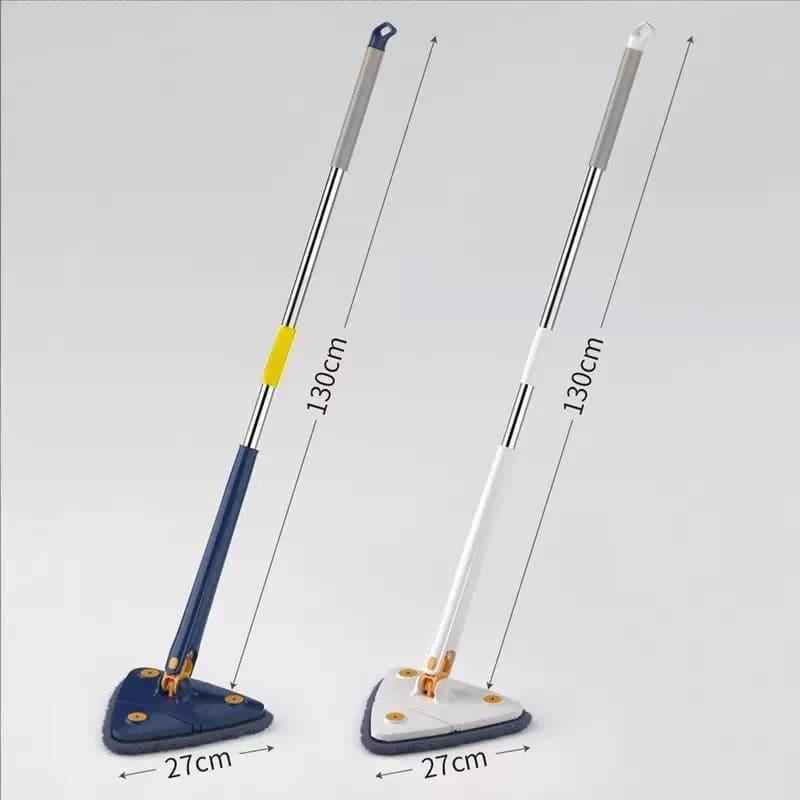 360° Rotating Triangle Mop with Extendable Handle.