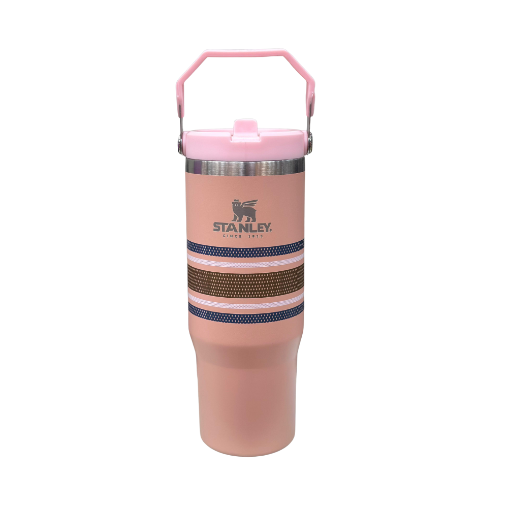 Stanley 30oz Flip Straw Tumbler – Peach Edition