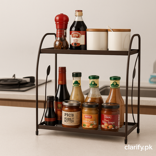 Kitchen Storage Rack – Multi-Layer Organizer for Home & Kitchen