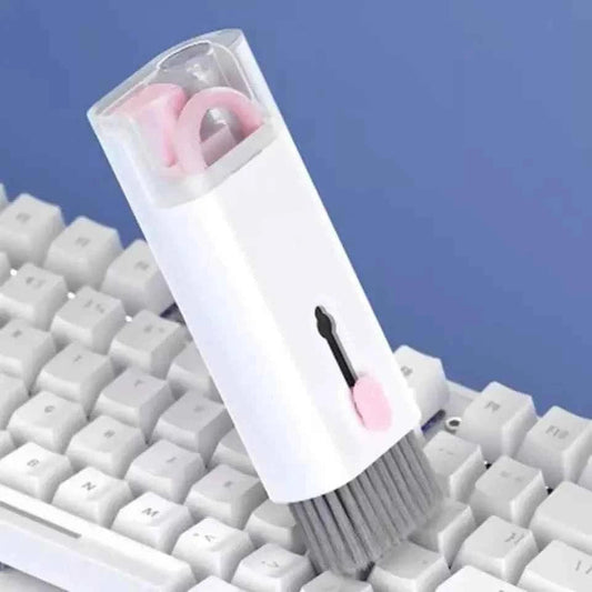Clarify 7 in 1 keyboard cleaning kit with brush and compact tools cleaning white keyboard