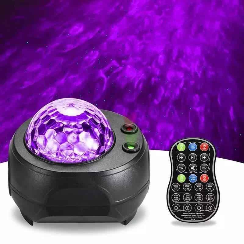 Galaxy Projector Star Light Speaker With Remote Control.
