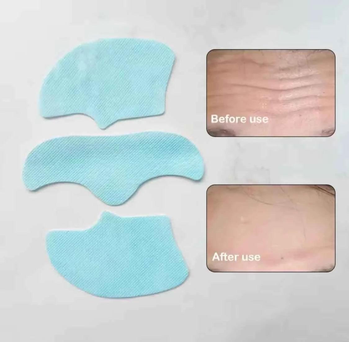 Set of 3 Pure Collagen Face Masks - Anti-Aging, Wrinkle Reduction, Korean Glass Skin Hydrating Sheet Mask.