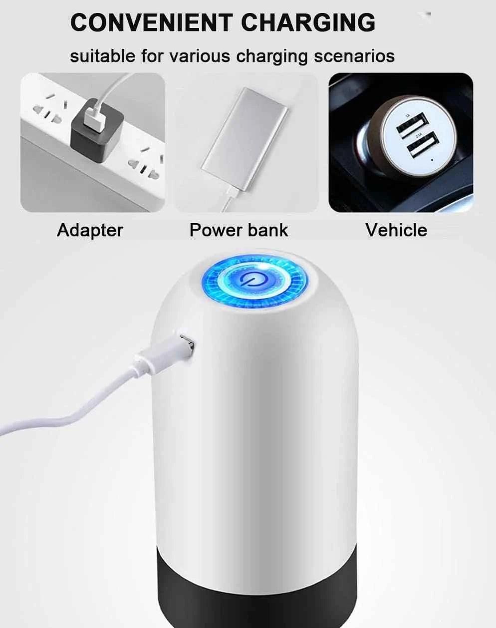 Portable Electric Water Pump, Automatic Drinking Water Dispenser, Electronic Water Filtration System.