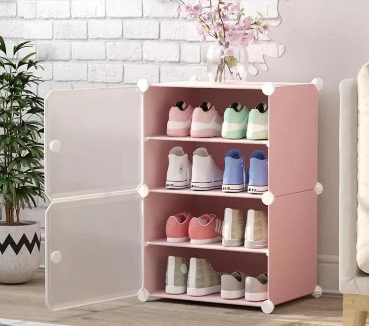 Attachable Shoe Rack for Space-Saving Cabinet Storage Solutions - Clarify.pk