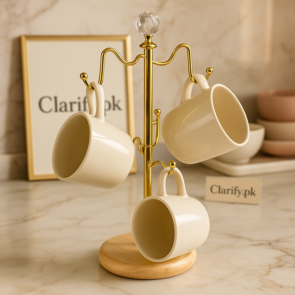 Golden Cup Holder – Premium Quality