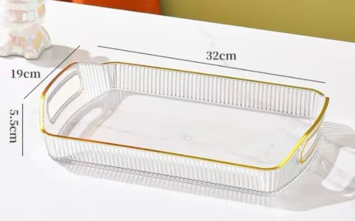 Luxury Clear Acrylic Tray