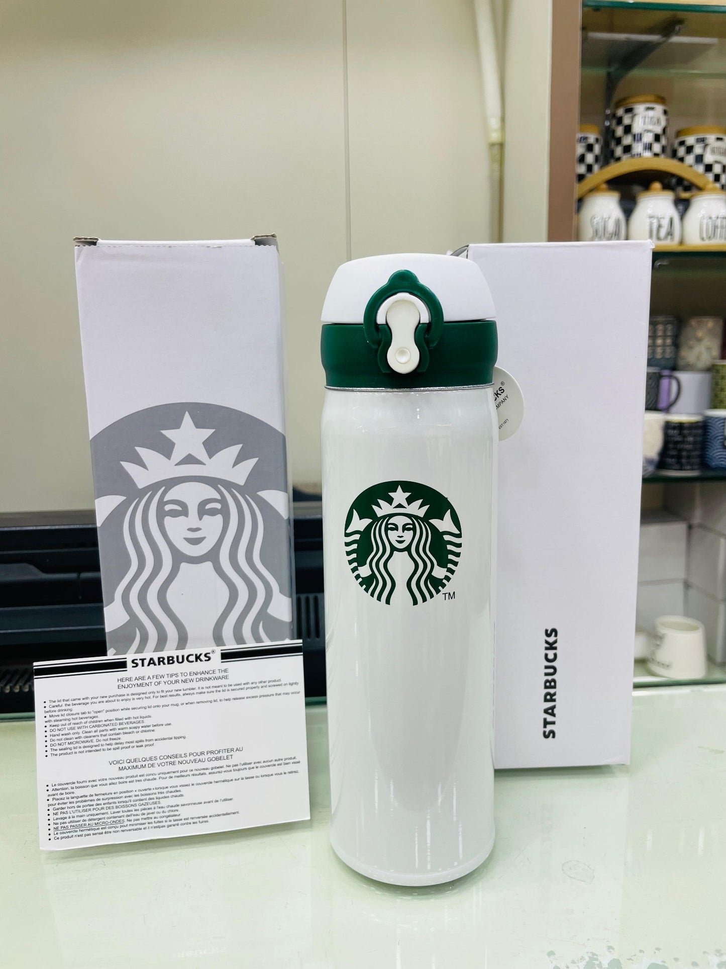 Starbucks Green Edition Stainless Steel Flask - Premium Edition