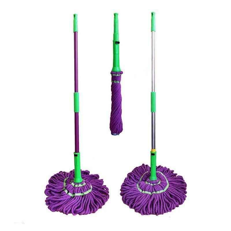 Long self twisted microfiber cleaning mop