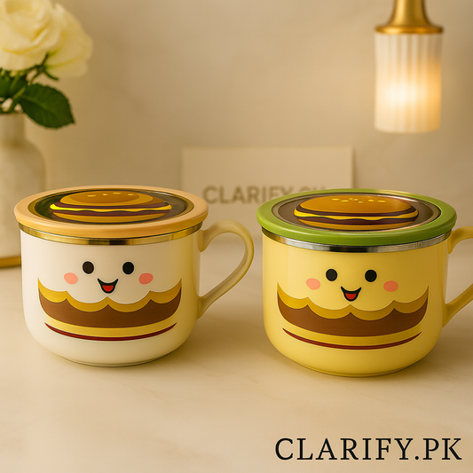 Kawaii Cake Tiffin Box – Cute Lunch & Snack Container