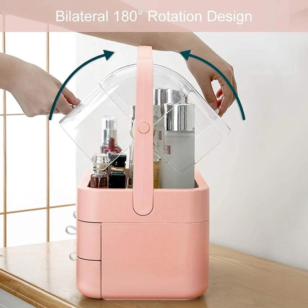 Cosmetic Organizer with Drawers: 3-Drawer Makeup Storage Solution