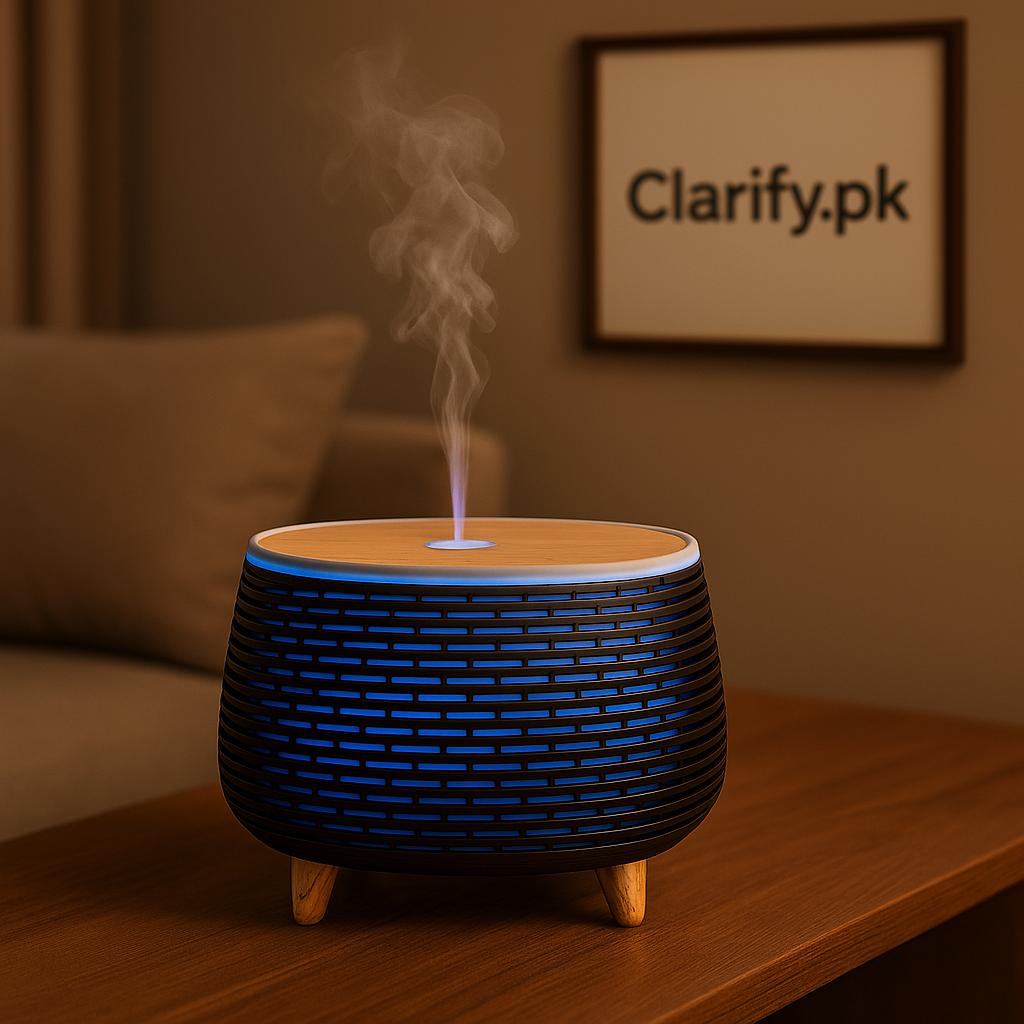 Ultrasonic Home Humidifier with Colorful Ambient Lights