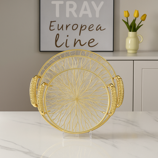 Luxury Circular Tray Set – 3 Pcs Gift Box Collection