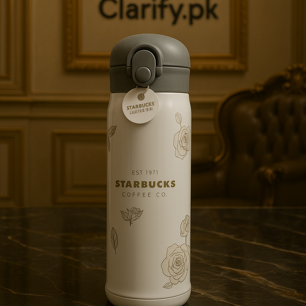 Starbucks Floral Stainless Steel Bottle - Premium Edition