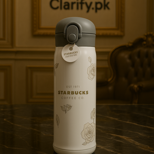 Starbucks Floral Stainless Steel Bottle - Premium Edition