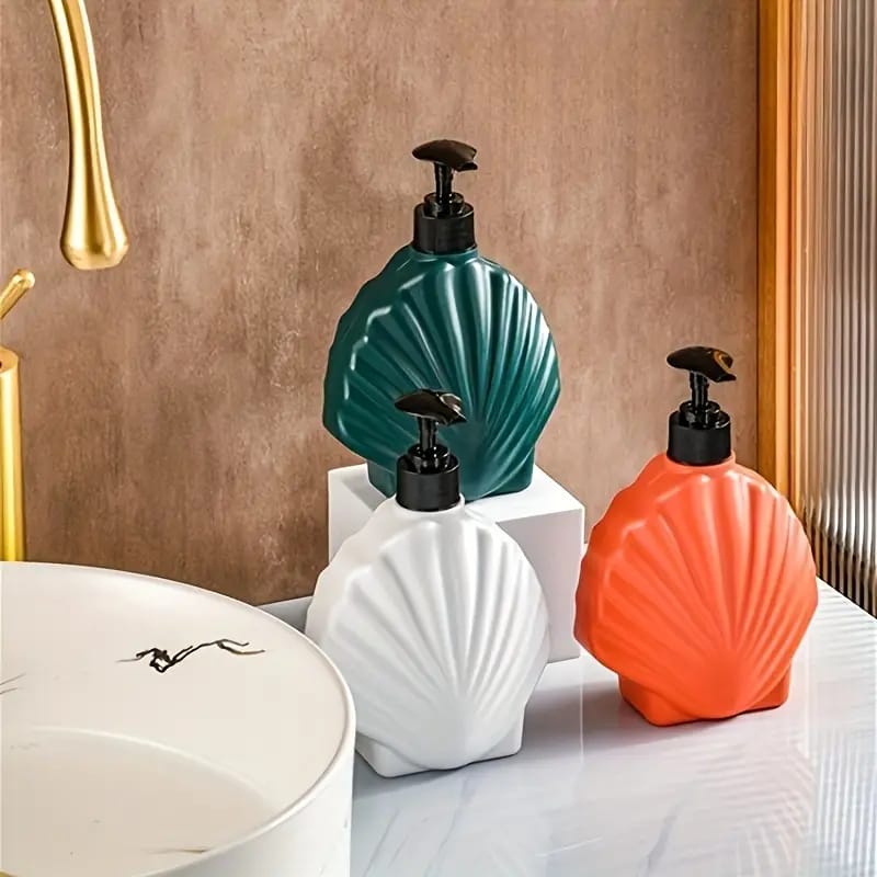 Premium Shell Design Lotion & Soap Dispenser (Each)