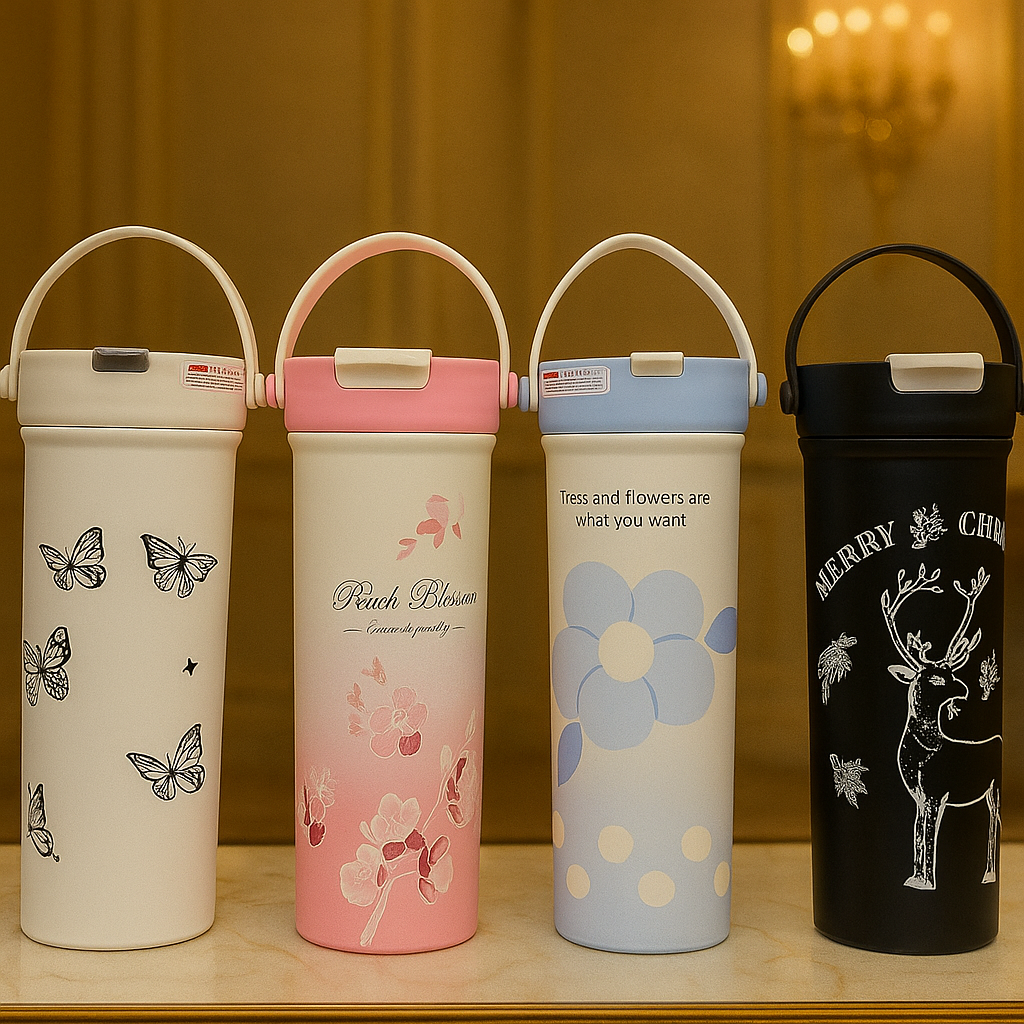 600ml Insulated Coffee Cup – Stainless Steel Travel Mug (Each)