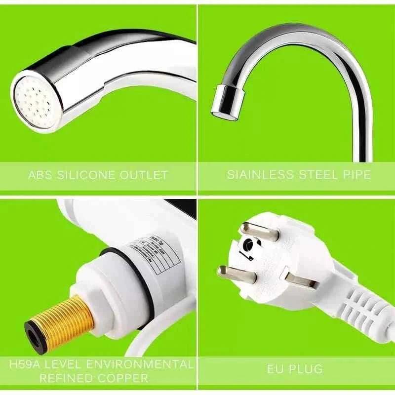 Electric Heating Faucet Tap, Electric Hot & Cold Water Tap, Instant Water Heater.