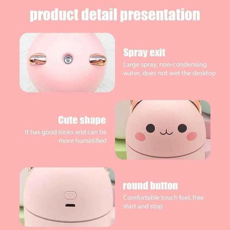 200ml Cute Catty Humidifier,