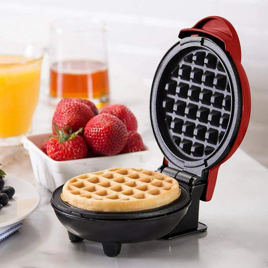 Mini Waffle Maker - Compact and Easy-to-Use for Quick Breakfasts