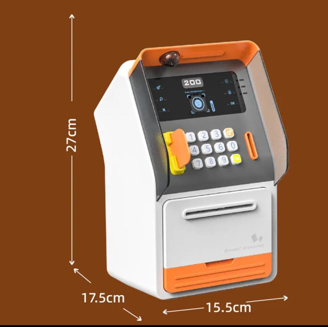 Big Toy Money Bank – Fully Functional Kids Savings Box