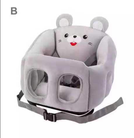 Premium Baby Support Seat – Grey Mouse Edition