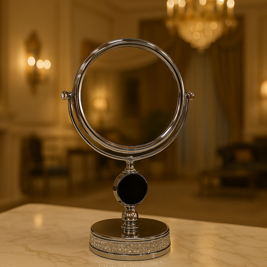 Double-Sided Metal Mirror – Heavy Duty Vanity Mirror