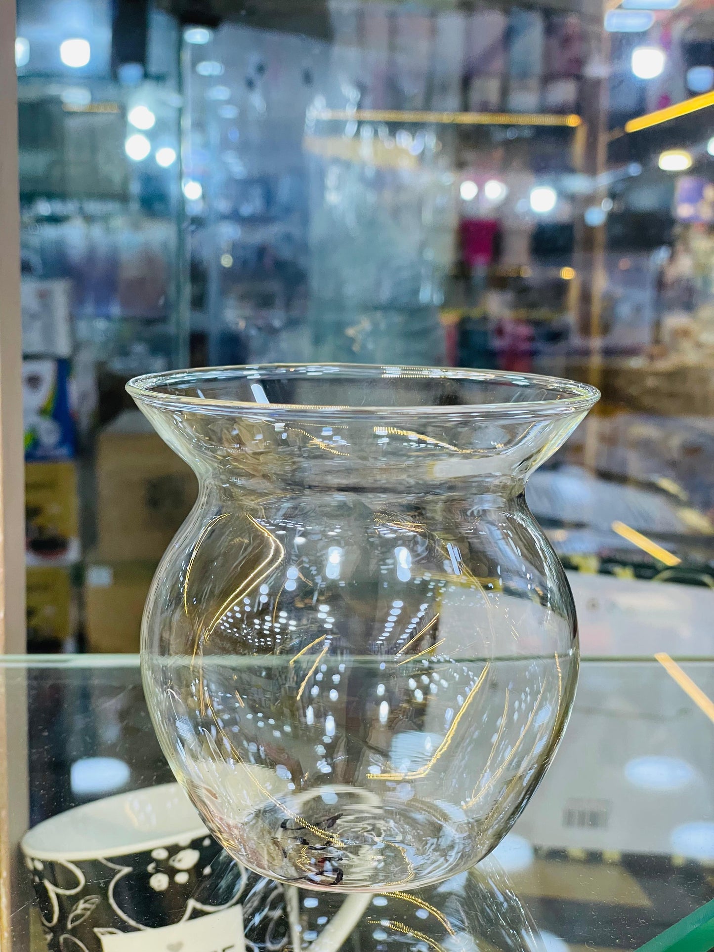 Luxury Ribbed Glass Jar – Airtight Storage Container