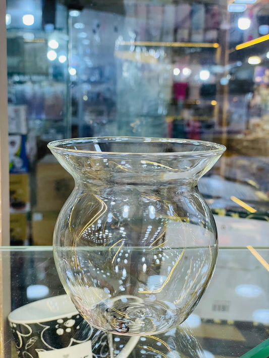 Luxury Ribbed Glass Jar – Airtight Storage Container