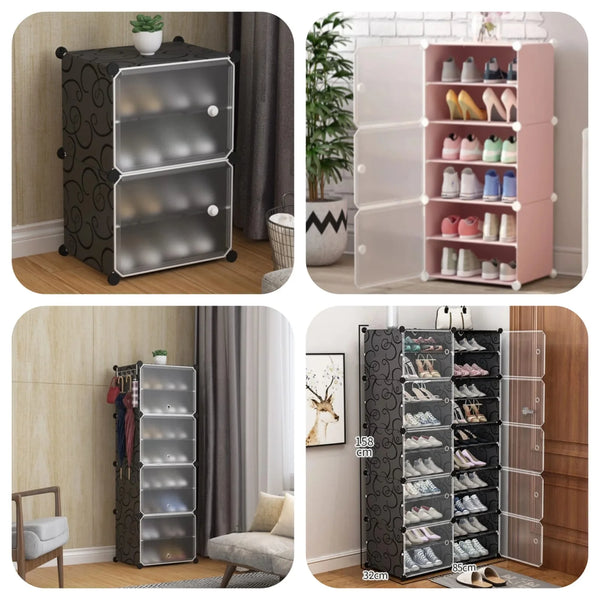 Attachable Cabinet Shoe Rack.