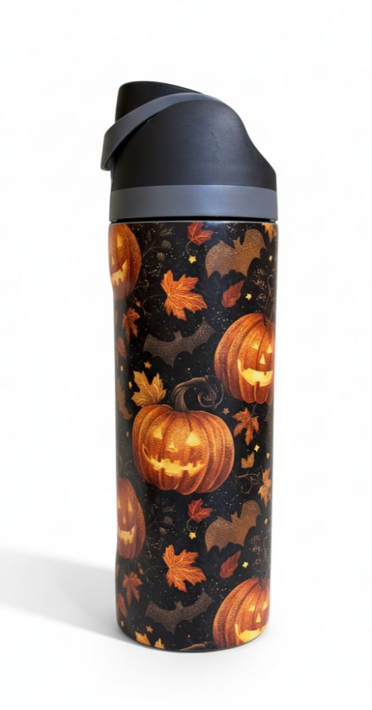 Premium Halloween Pumpkins Owala-Style Bottle – 950ml