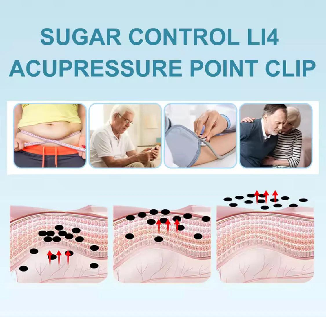Portable Sugar Control Clip for Diabetes Management and Blood Sugar Monitoring